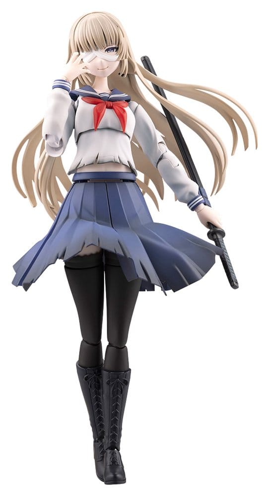 Sousai Shojo Teien Plastic Model 1/10 Kuon Yakushiji Maria Kagaribi Damage Ver. School Girl Emulation 16 cm 4934054088232