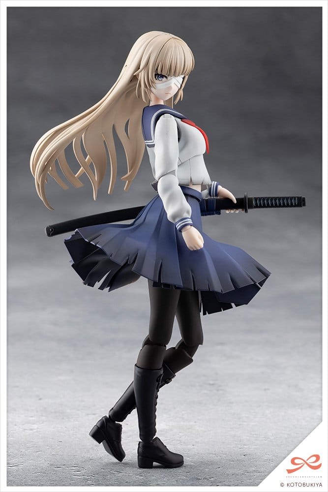 Sousai Shojo Teien Plastic Model 1/10 Kuon Yakushiji Maria Kagaribi Damage Ver. School Girl Emulation 16 cm 4934054088232