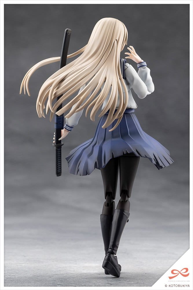 Sousai Shojo Teien Plastic Model 1/10 Kuon Yakushiji Maria Kagaribi Damage Ver. School Girl Emulation 16 cm 4934054088232