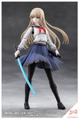 Sousai Shojo Teien Plastic Model 1/10 Kuon Yakushiji Maria Kagaribi Damage Ver. School Girl Emulation 16 cm 4934054088232