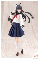 Sousaishojoteien Plastic Model 1/10 Kiru Pla Kuon Yakushiji Touou High School Uniform 16 cm 4934054089451