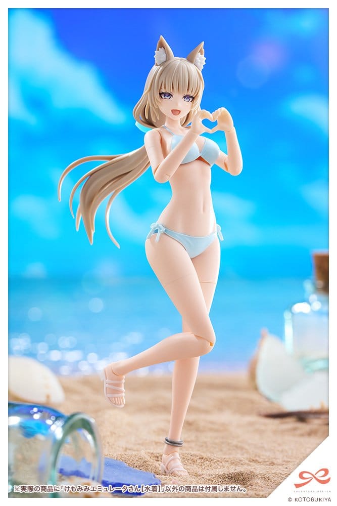 Sousaishojoteien Plastic Model 1/10 Animal Ears Emulator Swim Style 17 cm 4934054095971