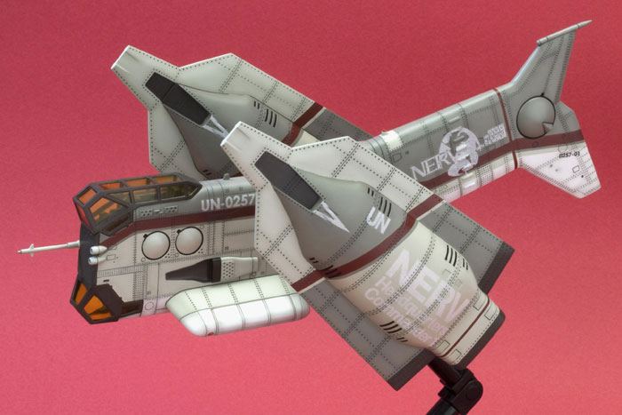 Evangelion: 3.0 Plastic Model Kit 1/100 Vertical Take-Off & Landing Aircraft YAGR-N101 (Reproduction) 19 cm 4934054027347