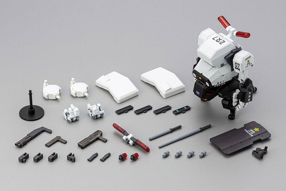 JGSDF Plastic Model Kit 1/35 MPD Type 07-III Special Vehicle Patrol Nacchin 11 cm 4934054035557