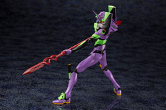 Evangelion: 3.0 + 1.0 Thrice Upon a Time Plastic Model Kit 1/400 Evangelion Test Type-01 with Spear of Cassius 19 cm 4934054048786
