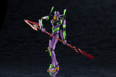 Evangelion: 3.0 + 1.0 Thrice Upon a Time Plastic Model Kit 1/400 Evangelion Test Type-01 with Spear of Cassius 19 cm 4934054048786