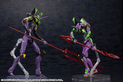 Evangelion: 3.0 + 1.0 Thrice Upon a Time Plastic Model Kit 1/400 Evangelion Test Type-01 with Spear of Cassius 19 cm 4934054048786