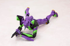 Evangelion: 3.0 + 1.0 Thrice Upon a Time Plastic Model Kit 1/400 Evangelion Test Type-01 with Spear of Cassius 19 cm 4934054048786