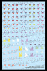 Megami Device M.S.G. Plastic Model Kit 1/1 Puni Mofu Tu Eye Decal Set 4934054063772