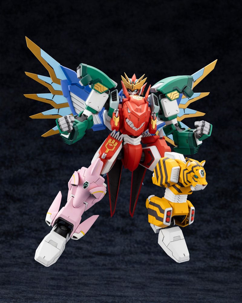 The Red Ranger Becomes an Adventurer in Another World Plastic Model Kit Maximum Kizuna Kaiser 17 cm   4934054067077