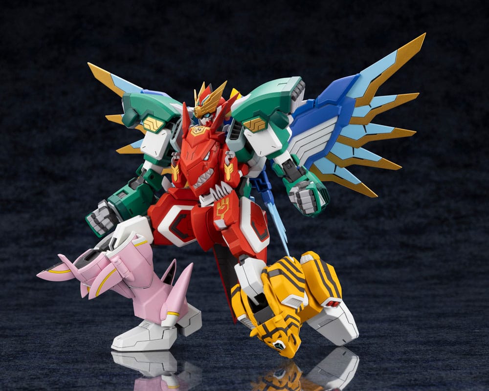 The Red Ranger Becomes an Adventurer in Another World Plastic Model Kit Maximum Kizuna Kaiser 17 cm   4934054067077