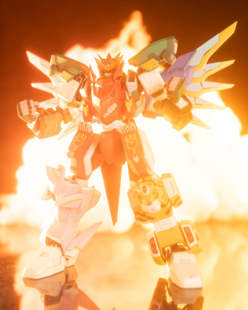 The Red Ranger Becomes an Adventurer in Another World Plastic Model Kit Maximum Kizuna Kaiser 17 cm   4934054067077