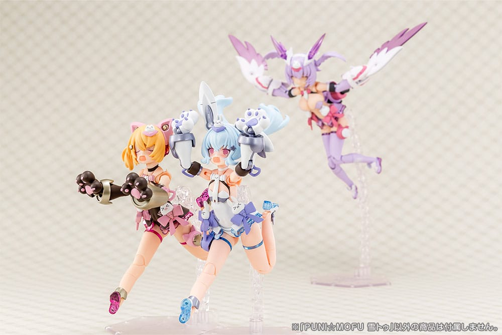 Megami Device Plastic Model Kit 1/1 Puni Mofu Yuki Tu 15 cm 4934054067428