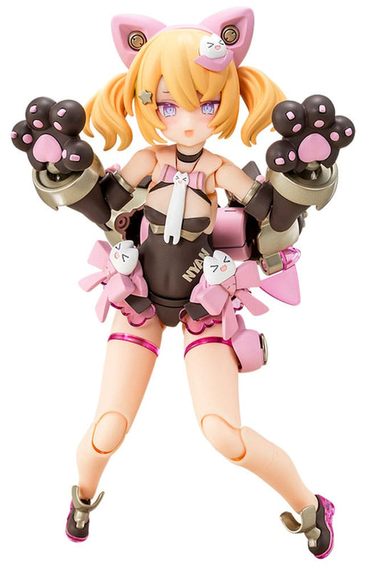 Megami Device Plastic Model Kit 1/1 Puni Mofu Kuro Mao 14 cm 4934054068661