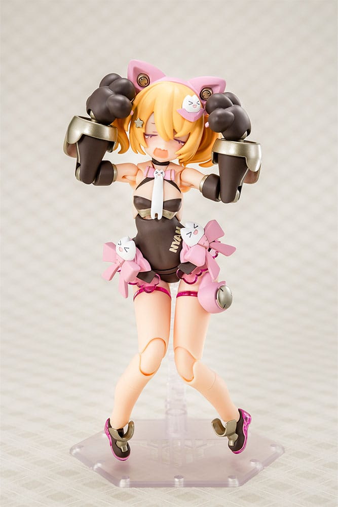 Megami Device Plastic Model Kit 1/1 Puni Mofu Kuro Mao 14 cm 4934054068661