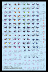 Megami Device M.S.G. Plastic Model Kit 1/1 Desire Maiden Raider Eye Decal Set       4934054068753