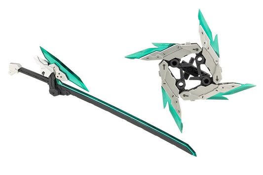 Megami Device M.S.G 07 Action Figure Accessory Set Ninja Blade Kazakiri Gale 4934054070350