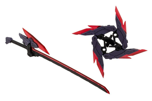 Megami Device M.S.G 07 Action Figure Accessory Set Ninja Blade Kazakiri Dark Blade 4934054070367