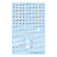 Megami Device M.S.G. Plastic Model Kit 1/1 Puni Mofu Yuki Tu Eye Decal Set 4934054076796
