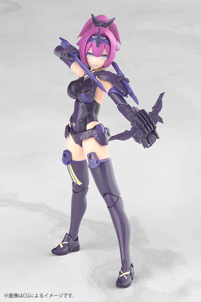 Megami Device Plastic Model Kit 1/1 Asra Archer Kizuna Shadow Edition Full Package 14 cm  4934054077113