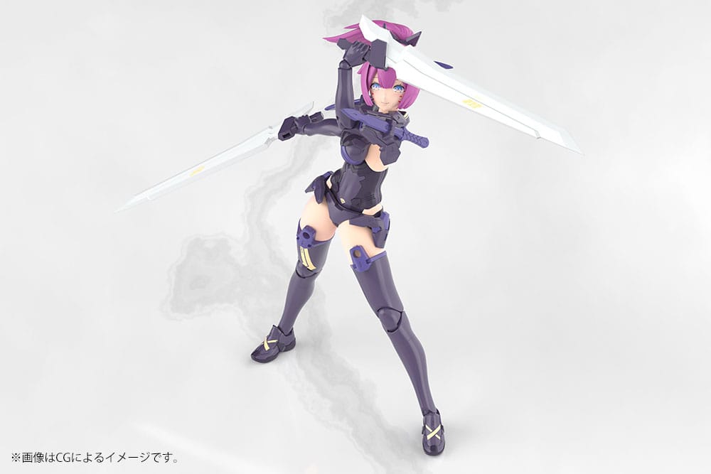 Megami Device Plastic Model Kit 1/1 Asra Archer Kizuna Shadow Edition Full Package 14 cm  4934054077113