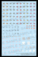 Megami Device M.S.G. Plastic Model Kit 1/1 Puni Mofu Gin Lang Eye Decal Set       4934054083640