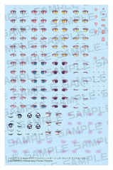 Megami Device M.S.G. Plastic Model Kit 1/1 Desire Maiden Raider Sugar Glaze Eye Decal Set 14 cm 4934054086931