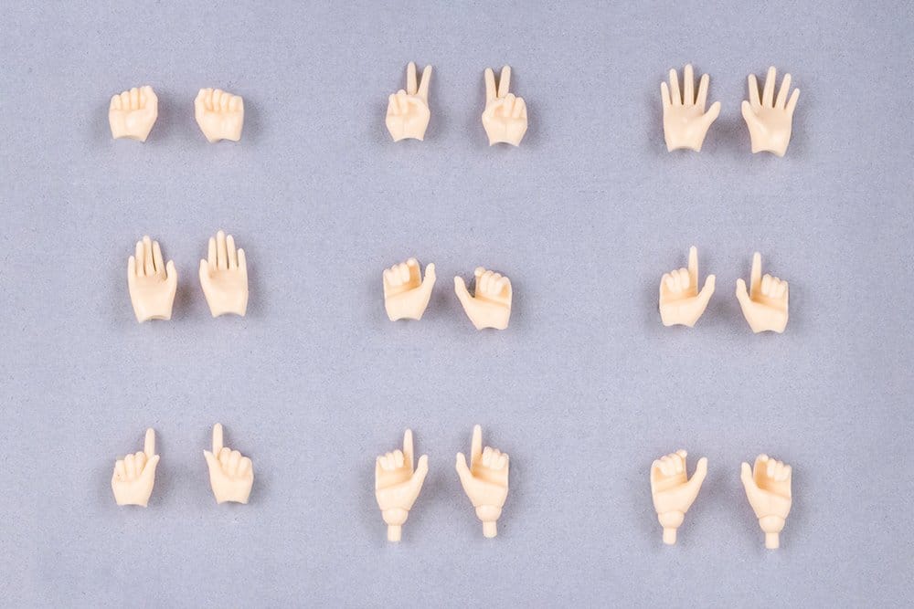 Megami Device M.S.G 09 Accessory Set 1/1 Hand Set Skin Color A 4934054089673