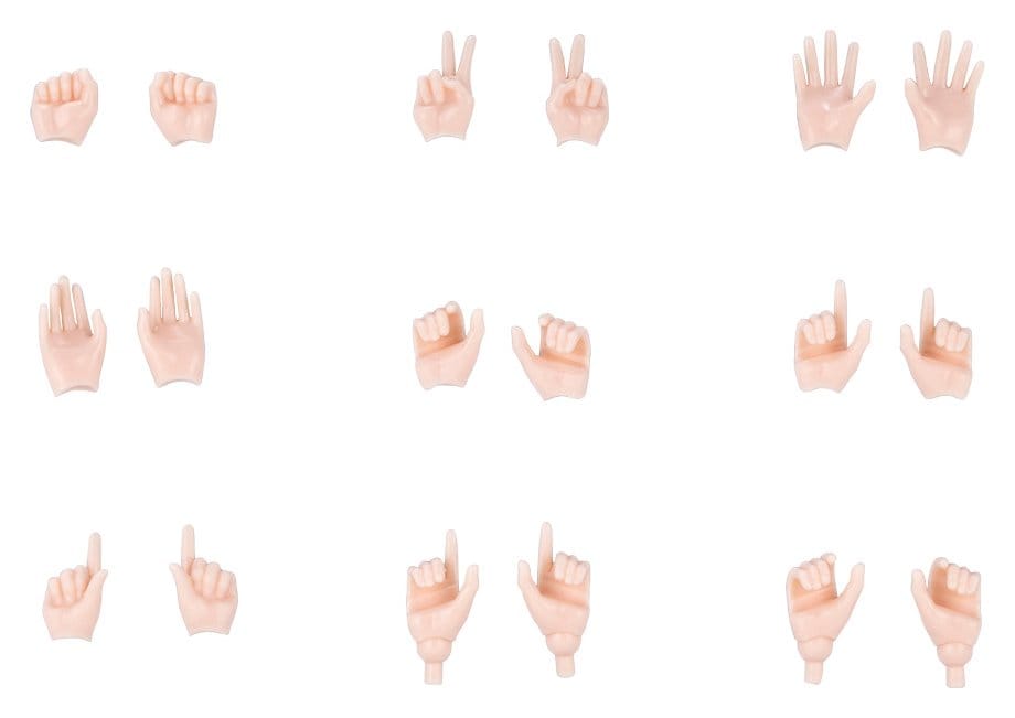 Megami Device M.S.G 09 Accessory Set 1/1 Hand Set Skin Color B 4934054089680