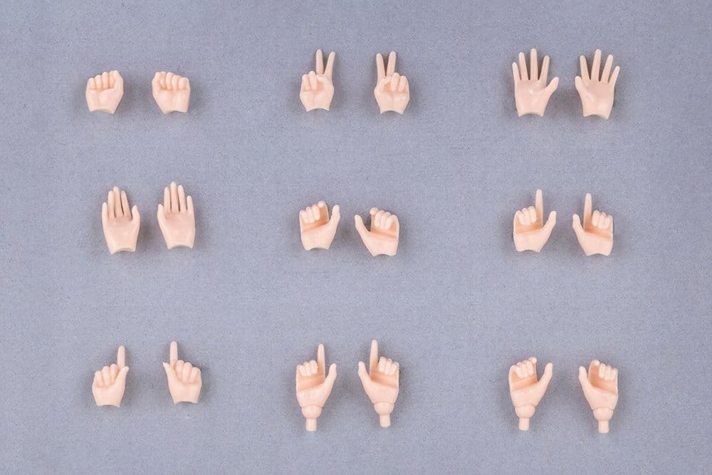 Megami Device M.S.G 09 Accessory Set 1/1 Hand Set Skin Color B 4934054089680
