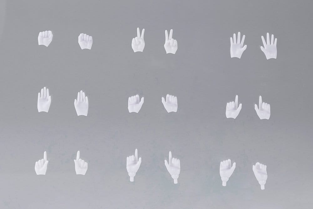 Megami Device M.S.G. Plastic Model Kit 1/1 09 Hand Set Skin Color White 4934054093793
