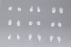 Megami Device M.S.G. Plastic Model Kit 1/1 09 Hand Set Skin Color White 4934054093793