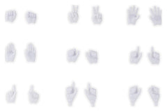 Megami Device M.S.G. Plastic Model Kit 1/1 09 Hand Set Skin Color White 4934054093793