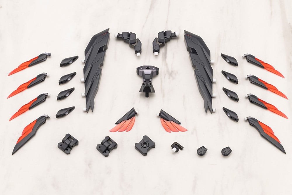 Kotobukiya M.S.G. Model Kit Accessory Set Heavy Weapon Unit 60 Wing Edge Black Ver. 4934054074600