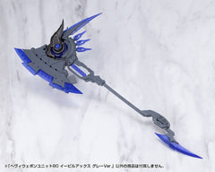 Kotobukiya M.S.G. Model Kit Accessory Set Heavy Weapon Unit 80 Evil Axe Gray Ver. 26 cm 4934054095926