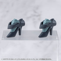 Kotobukiya M.S.G. Model Kit Accessory Set Mecha Supply 34 Holonic Headdress & Holonic High Heels Grey Ver. 4934054085866