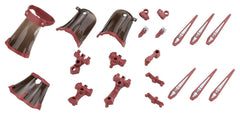 Kotobukiya M.S.G. Model Kit Accessory Set Mission Cloak Deep Red Ver. 4 cm 4934054095957