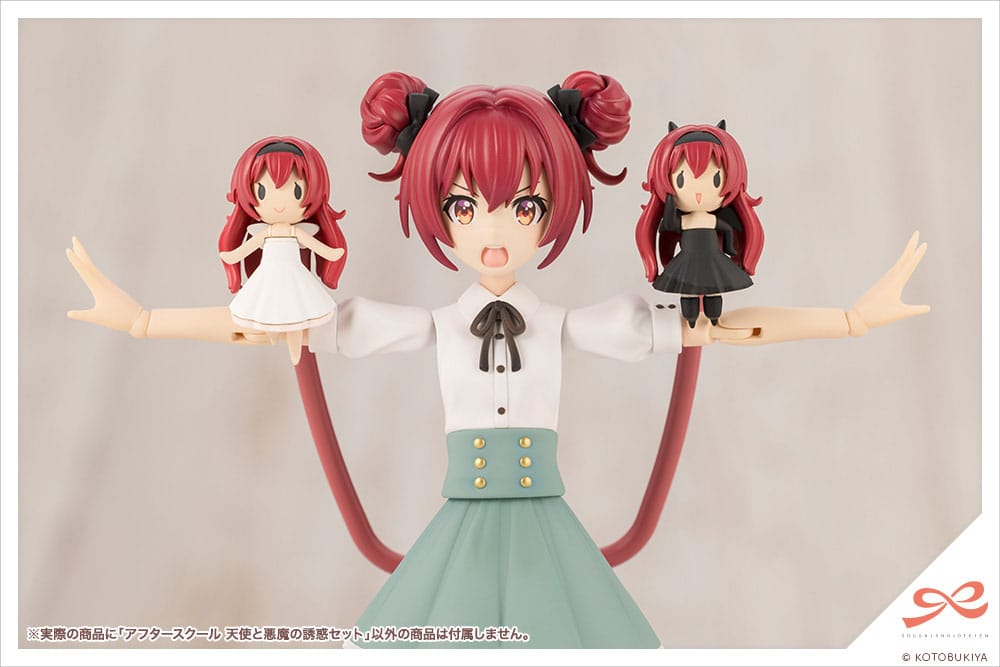 Sousai Shojo Teien Model Kit Accesoory Set 1/10 After School Angel & Devil's Temptation Set 4934054055777