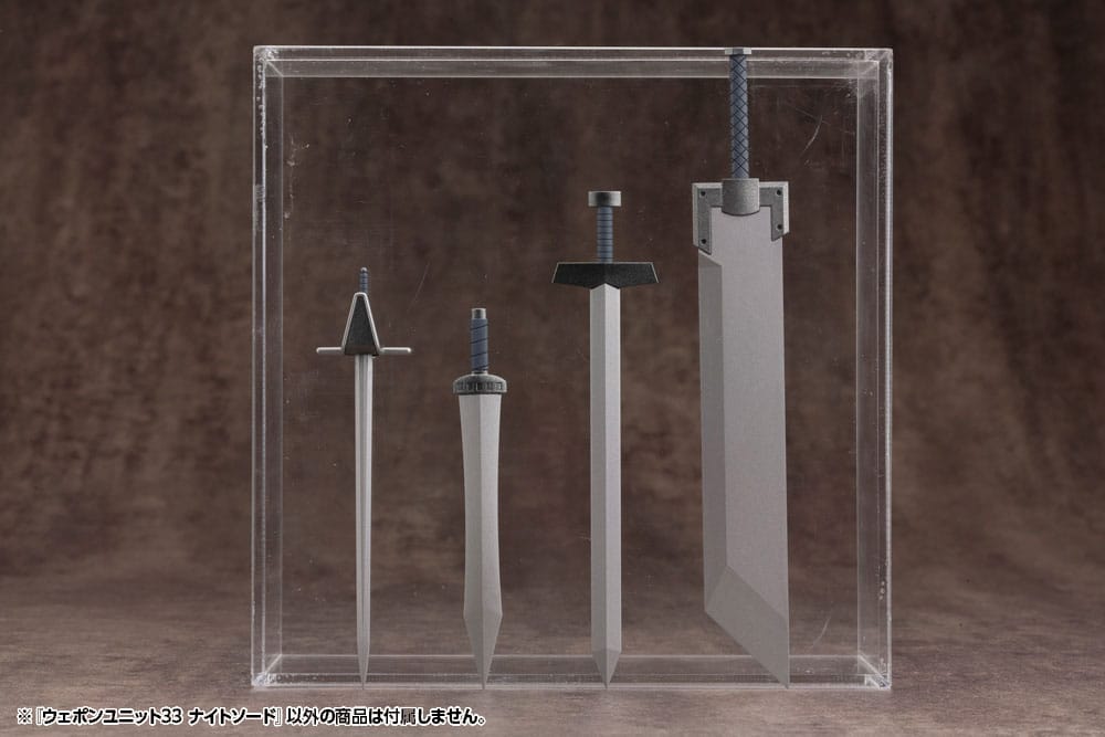 Kotobukiya M.S.G. Model Kit Accessory Set Weapon Unit 33 Knight Sword 4934054051977