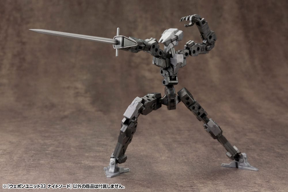 Kotobukiya M.S.G. Model Kit Accessory Set Weapon Unit 33 Knight Sword 4934054051977
