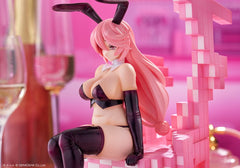 Original Character Trick Bunnies PVC Statue 1/7 Sitting Bunny Illustration by Kafun 24 cm      4934054062706
