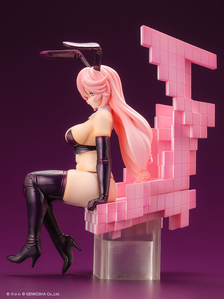 Original Character Trick Bunnies PVC Statue 1/7 Sitting Bunny Illustration by Kafun 24 cm      4934054062706