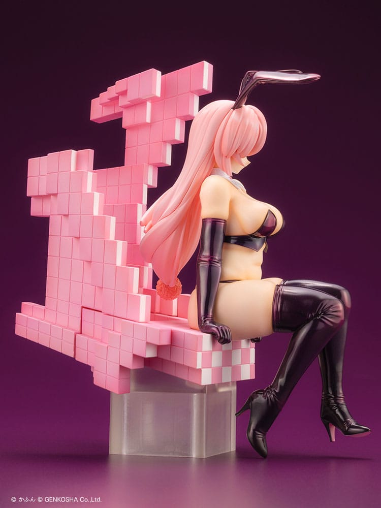 Original Character Trick Bunnies PVC Statue 1/7 Sitting Bunny Illustration by Kafun 24 cm      4934054062706