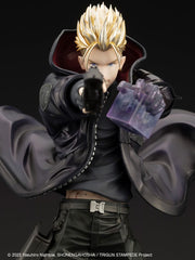 Trigun Stampede ARTFXJ Statue 1/8 Vash the Stampede The Gunman in Black Ver. 22 cm 4934054064694