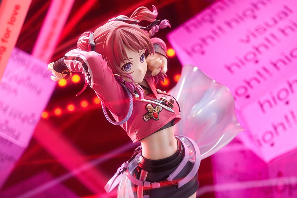 The Idolmaster Gakuen PVC Statue 1/7 Saki Hanami Fighting My Way 24 cm 4934054067107