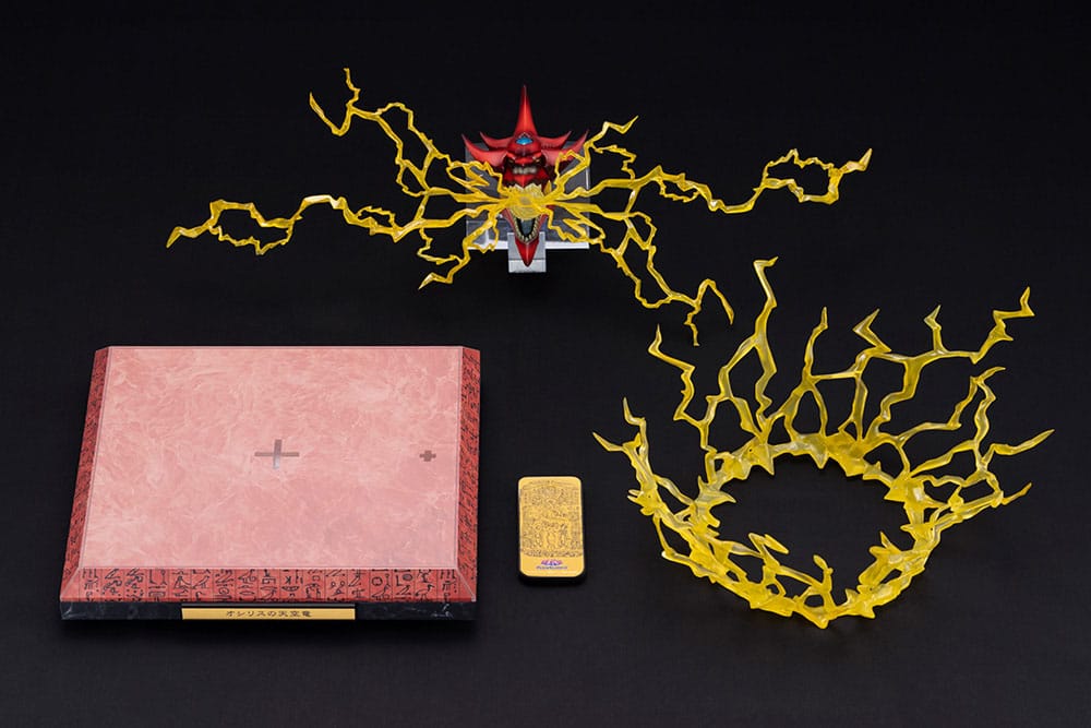 Yu-Gi-Oh! PVC Statue Accessories Slifer the Sky Dragon Egyptian God Expansion Parts Set   4934054074693