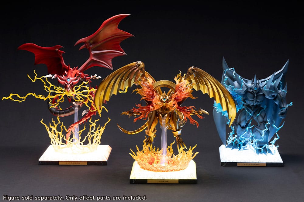 Yu-Gi-Oh! PVC Statue Accessories The Winged Dragon of Ra Egyptian God Expansion Parts Set  4934054074709