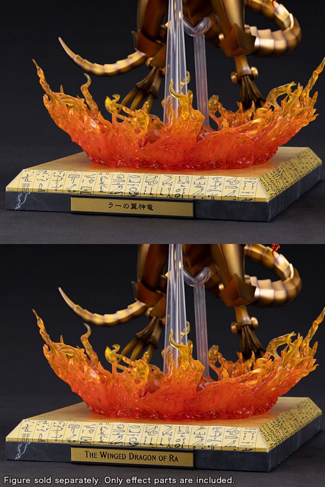 Yu-Gi-Oh! PVC Statue Accessories The Winged Dragon of Ra Egyptian God Expansion Parts Set  4934054074709