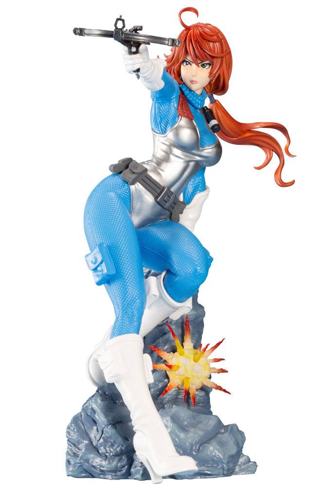 G.I. Joe Bishoujo PVC Statue 1/7 Scarlett 25th Anniversary Sky Blue Color Ver. 23 cm 4934054022090