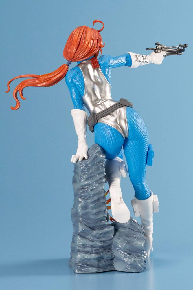 G.I. Joe Bishoujo PVC Statue 1/7 Scarlett 25th Anniversary Sky Blue Color Ver. 23 cm 4934054022090